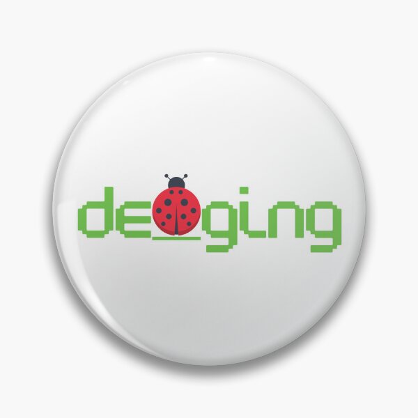 Item preview, Debugging sticker with bug | Coding stickers | Debug Coding Stickers designed and sold by VenomKage.