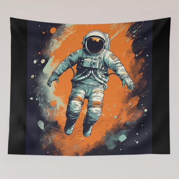 Item preview, Floating Astronaut in Deep Space 2 designed and sold by Mitch-Angelo.