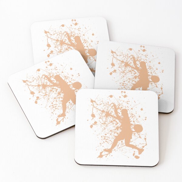 Item preview, Peach Paint Splatter Tennis designed and sold by ChiweenieHobbit.