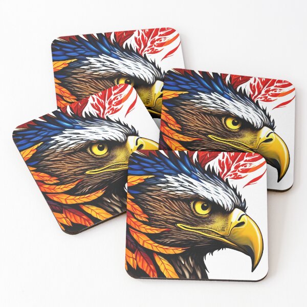 Item preview, colorful eagle designed and sold by Amorndetch.