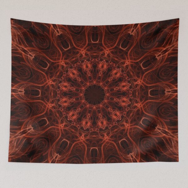 Item preview, Fire detailed mandala  designed and sold by JBlaminsky.
