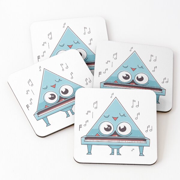 Item preview, Animated Blue Piano Triangle designed and sold by Artwyz.