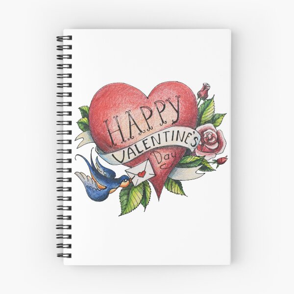 Item preview, Valentines Day. Old school tattoo style designed and sold by KongoBongo.