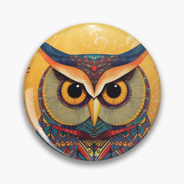 Item preview, Psychedelic Hoot: Retro Chic and Colorful Owl designed and sold by SynthPrint.