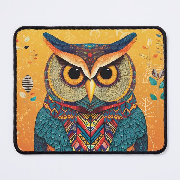 Item preview, Psychedelic Hoot: Retro Chic and Colorful Owl designed and sold by SynthPrint.