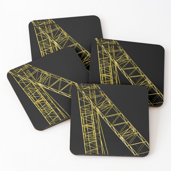Item preview, The Necks of Two Large Cranes, Park Road Station, Brisbane designed and sold by Geoff Treagus.