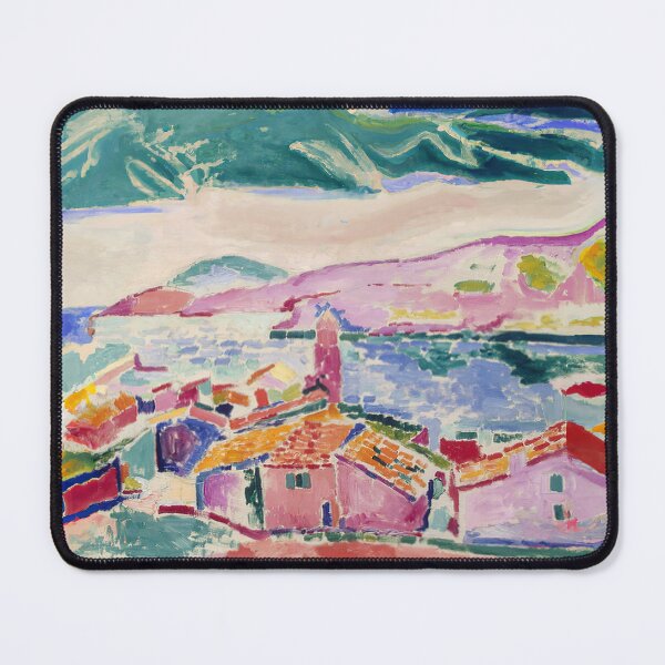 Aperçu de l'œuvre Matisse Les toits de Collioure créée et vendue par maniacfitness.