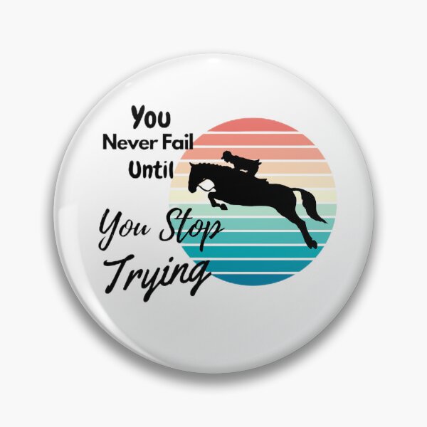 Item preview, You never fail until you stop trying designed and sold by Echo Aesthetics.