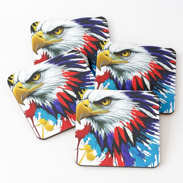 Item preview, colorful eagle designed and sold by Amorndetch.
