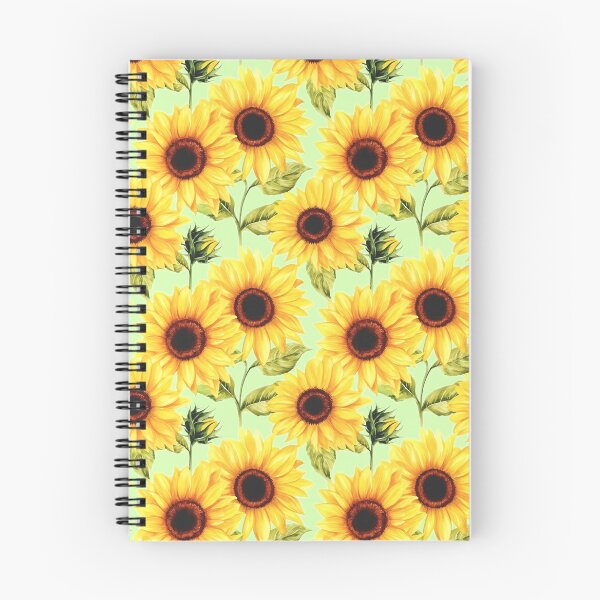 Item preview, Bright Yellow Sunflower Pattern designed and sold by TheThreePixels.