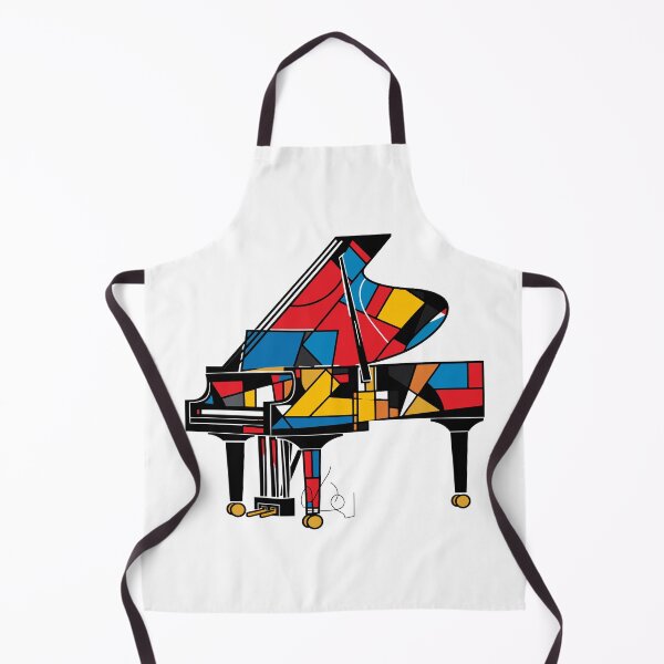 Artikelvorschau, Von Mondrian inspirierte Klavierkunst entworfen und verkauft von Artwyz.