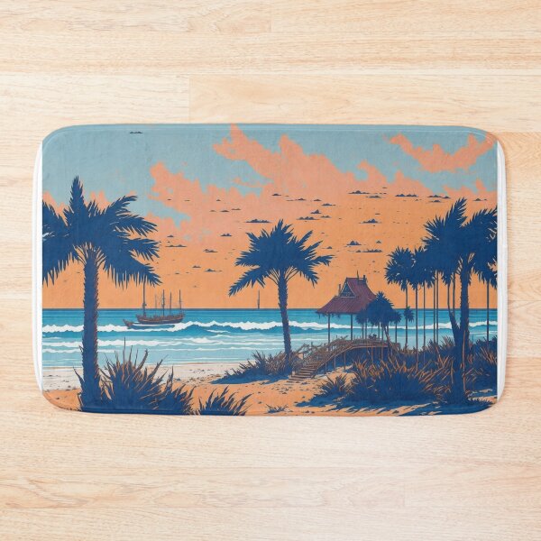 Item preview, Watercolour Effect: Dreamy Gulf Shores Alabama Scene designed and sold by RedArtG09.