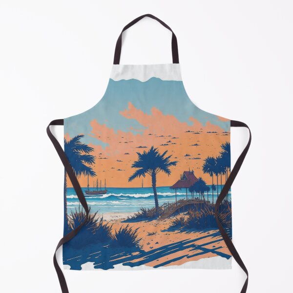 Item preview, Watercolour Effect: Dreamy Gulf Shores Alabama Scene designed and sold by RedArtG09.