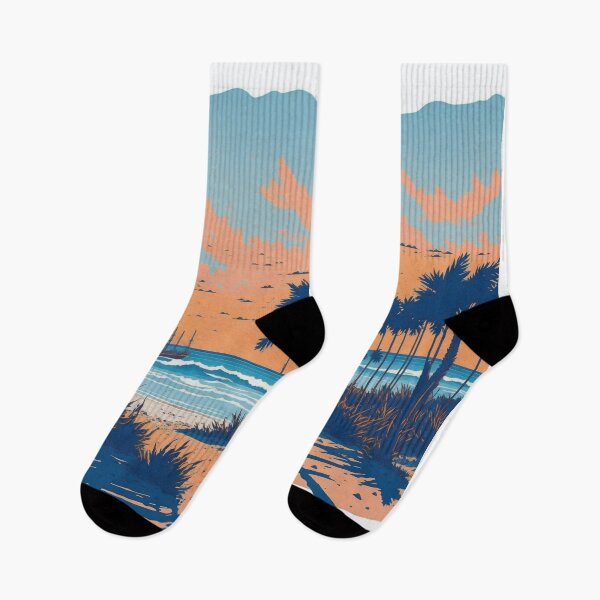 Item preview, Watercolour Effect: Dreamy Gulf Shores Alabama Scene designed and sold by RedArtG09.