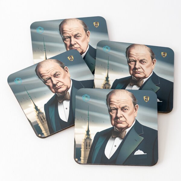 Item preview, Capturing the Essence: AI-Generated Art Celebrating Winston Churchill designed and sold by LoFaroShop.