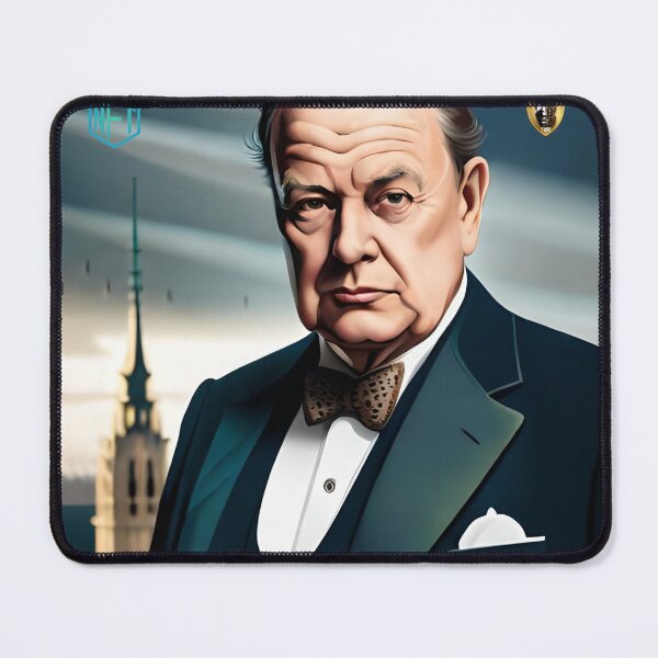 Item preview, Capturing the Essence: AI-Generated Art Celebrating Winston Churchill designed and sold by LoFaroShop.