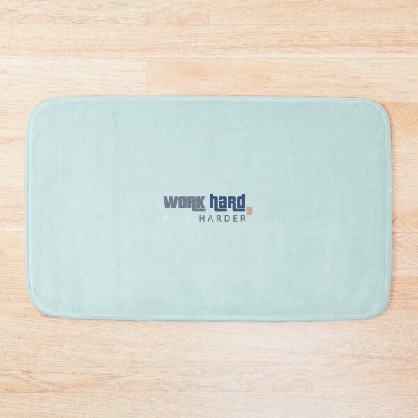 Item preview, Work hard, play harder text typography designed and sold by trepiu.