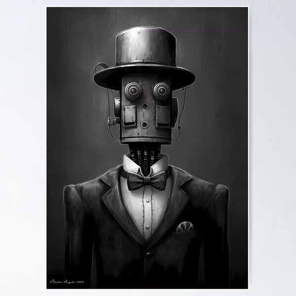 Item preview, Mister Robot - Wall Art designed and sold by Mitch-Angelo.
