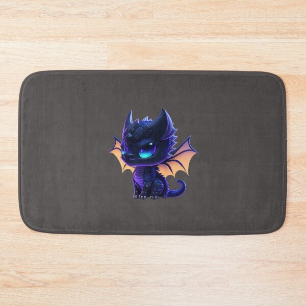 Artikelvorschau, Very Cute Black Wyvern entworfen und verkauft von ChibiArtline.