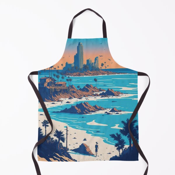 Item preview, Hand-Drawn Charm: Gulf Shores Alabama Landscape designed and sold by RedArtG09.