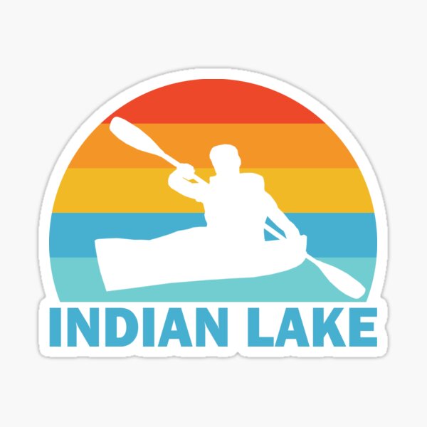 Badin Lake North Carolina Kayak Sticker for Sale by esskay