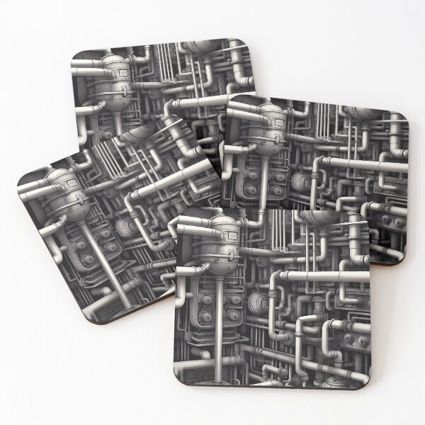 Item preview, Tubular Nightmare - Wall Art designed and sold by Mitch-Angelo.