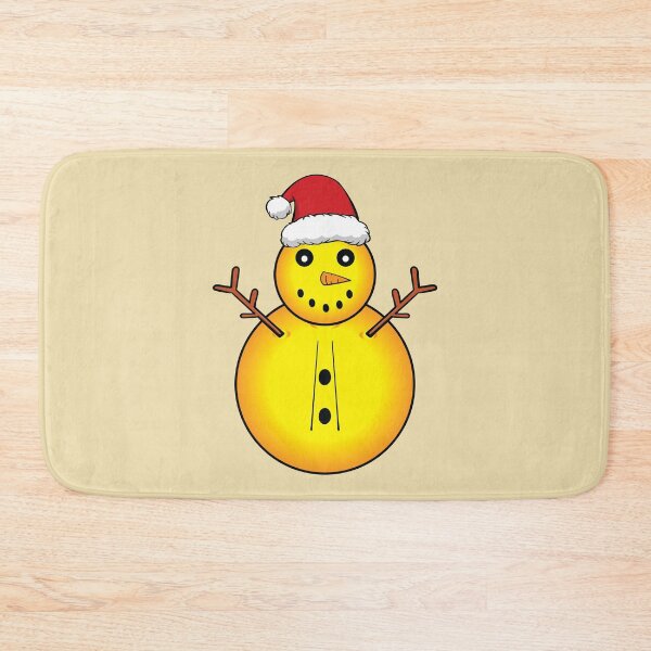 Artikelvorschau, Lustiges Emoticon-Gesichts-Weihnachtsschneemann-Emoticon entworfen und verkauft von Donutlovers.
