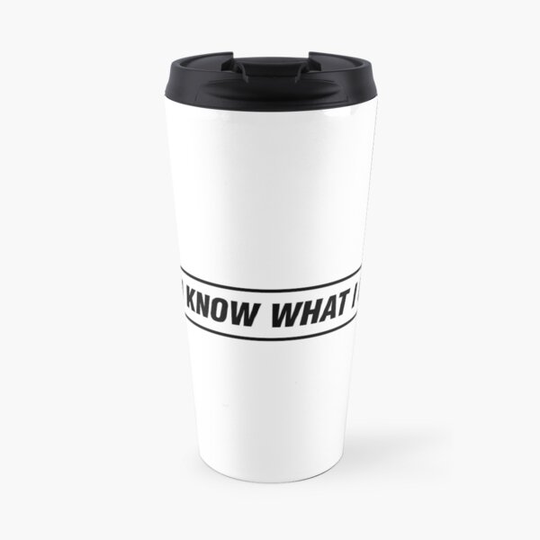 Oasis - D'You Know What I Mean? Travel Mug