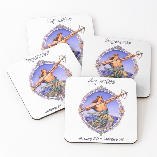 Item preview, abstract fantasy zodiac sign aquarius designed and sold by Picture-Art.