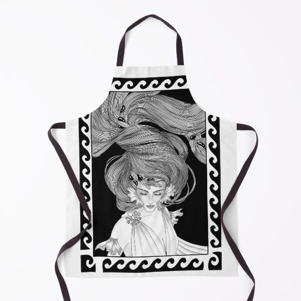 Item preview, Ancient Greek Olive Mermaid designed and sold by TasiaZenzura.