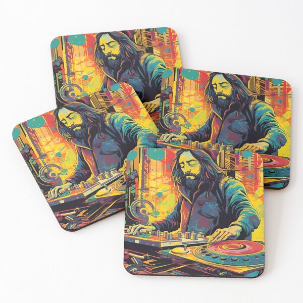 Item preview, Groove Tripping DJ - Poster designed and sold by Mitch-Angelo.