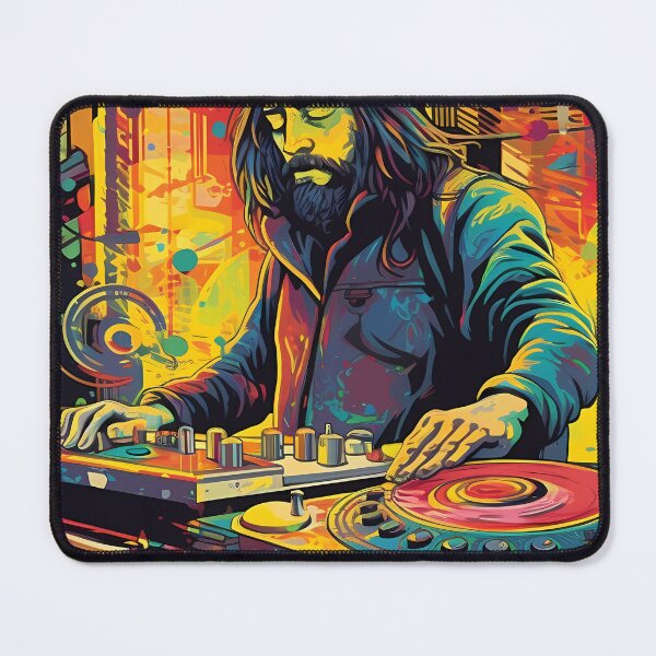 Item preview, Groove Tripping DJ - Poster designed and sold by Mitch-Angelo.