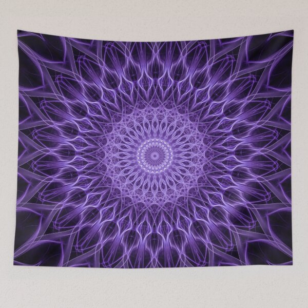 Item preview, Violet and white mandala designed and sold by JBlaminsky.
