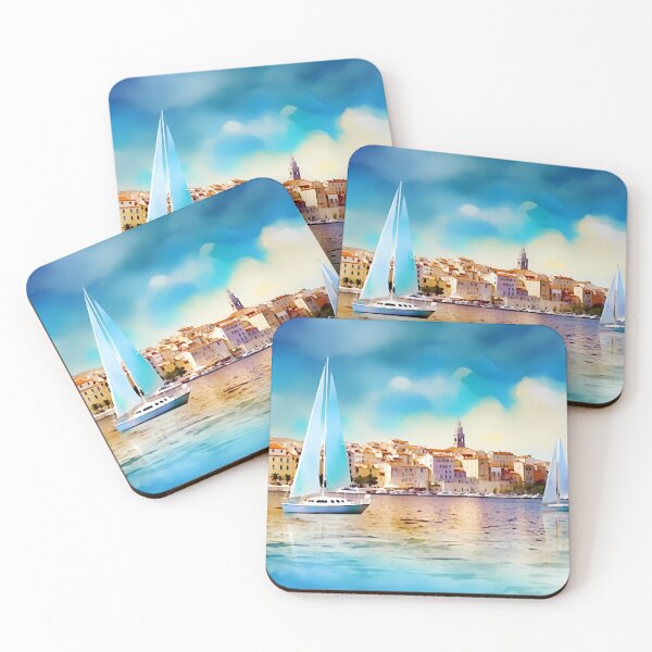 Item preview, Coastal town designed and sold by Wallart-Nisyo.