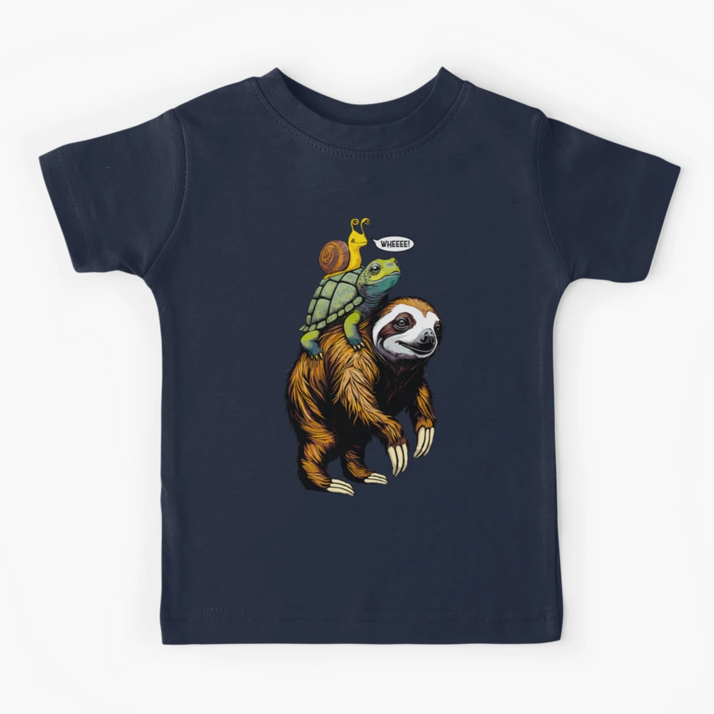 Sloth Turtle Snail Piggyback Slow Animal Speed Race