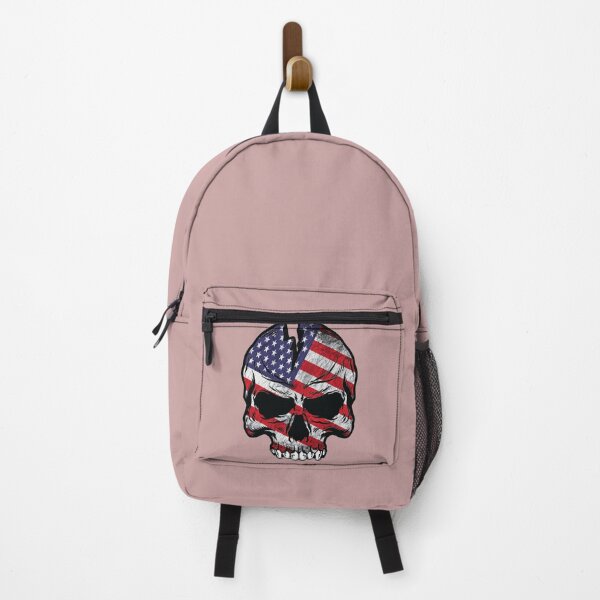 Item preview, Usa grunge flag on a broken skull head  designed and sold by Donutlovers.