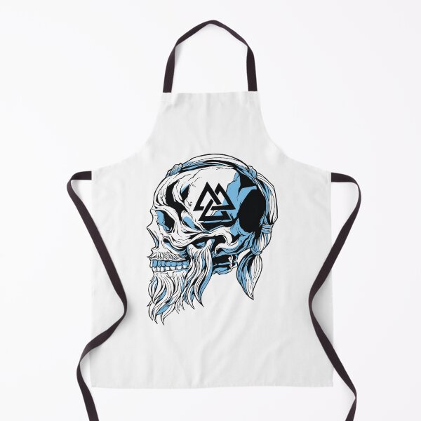 Item preview, Skull Viking warrior designed and sold by JanooFactory.