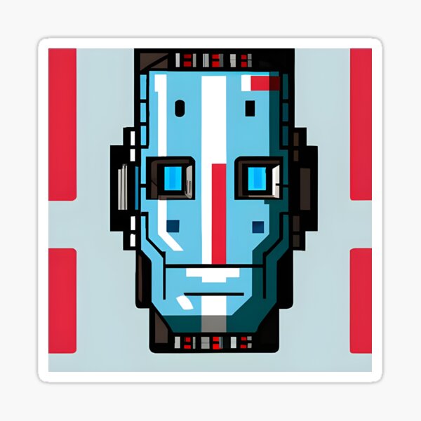 Cyber man from doctor who pixel art