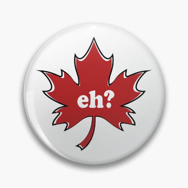Item preview, Canada eh funny meme on maple leaf  designed and sold by Donutlovers.