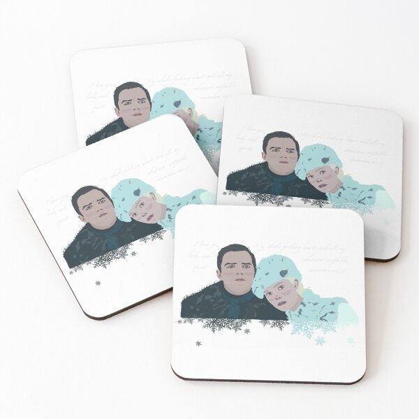 Item preview, The Great Season 3 Nicholas Hoult Elle Fanning Ice Art designed and sold by vrchsvitanie.