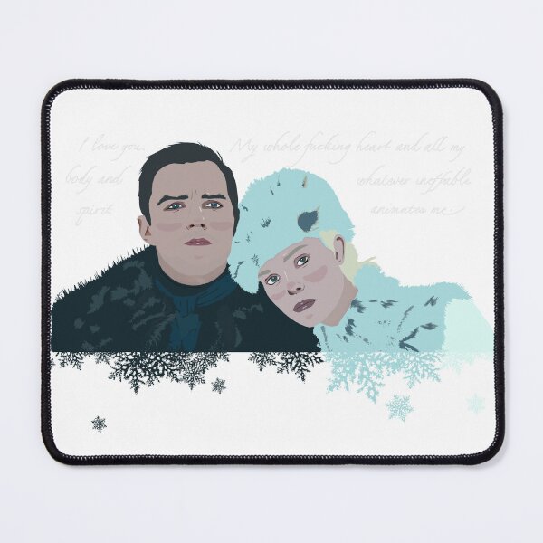 Item preview, The Great Season 3 Nicholas Hoult Elle Fanning Ice Art designed and sold by vrchsvitanie.