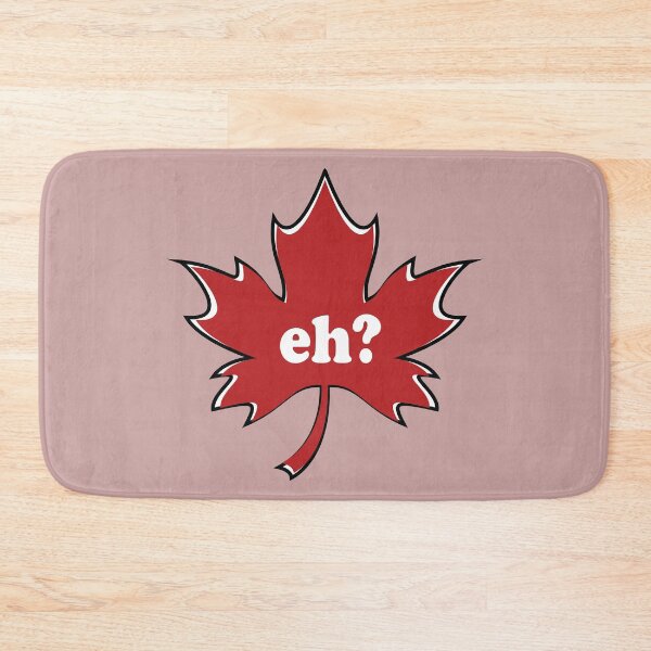 Item preview, Canada eh funny meme on maple leaf  designed and sold by Donutlovers.