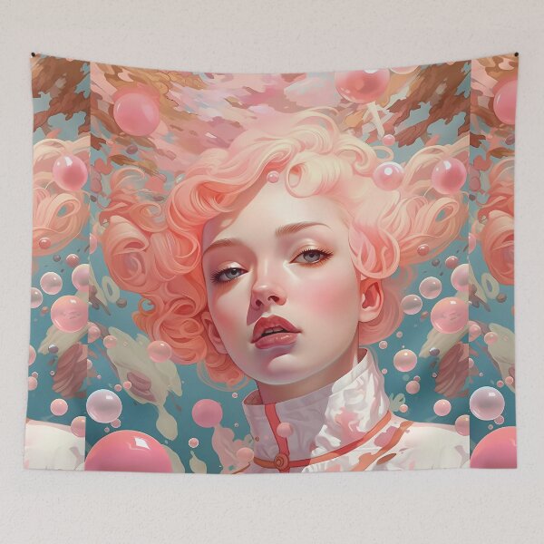 Item preview, Bubble Girl - Wall Art designed and sold by Mitch-Angelo.