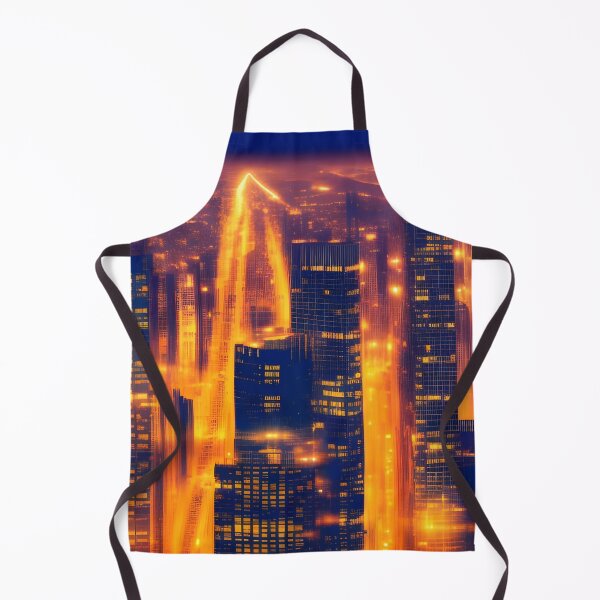 Item preview, Night city lights art designed and sold by brandway.