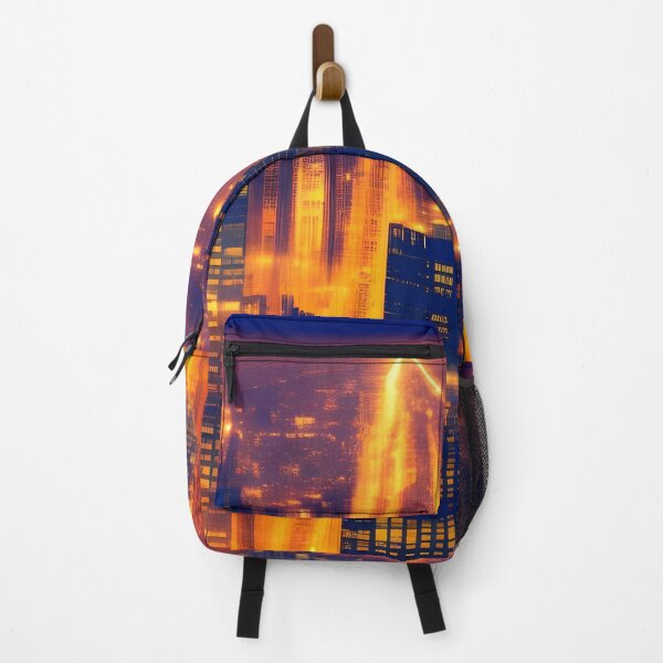 Item preview, Night city lights art designed and sold by brandway.