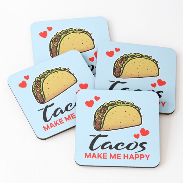 Item preview, Tacos make me happy designed and sold by jonmlam.