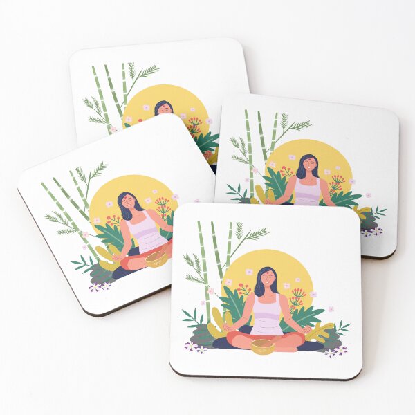 Item preview, yoga mandala relaxe lotus designed and sold by DESIGNIRIS.