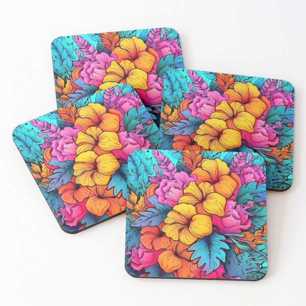 Aperçu de l'œuvre Summer Flower Pattern créée et vendue par Desfix.