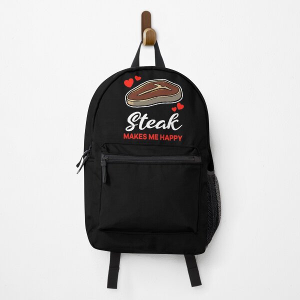 Item preview, Steak makes me happy saying designed and sold by jonmlam.
