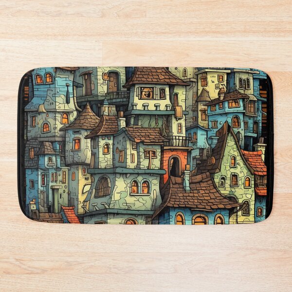 Item preview, Medieval Slum - Poster designed and sold by Mitch-Angelo.